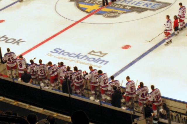 Photo hockey NHL : National Hockey League - AHL - NHL : National Hockey League - AHL - Rangers - Kings à Stockholm