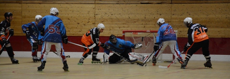 Photo hockey Roller Hockey - Roller Hockey - Roller N2 - Il aura manqué un rien aux Bloody Tigers