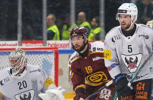 Photo hockey Suisse - National League -  : Genève vs Fribourg - Fribourg fait le break !