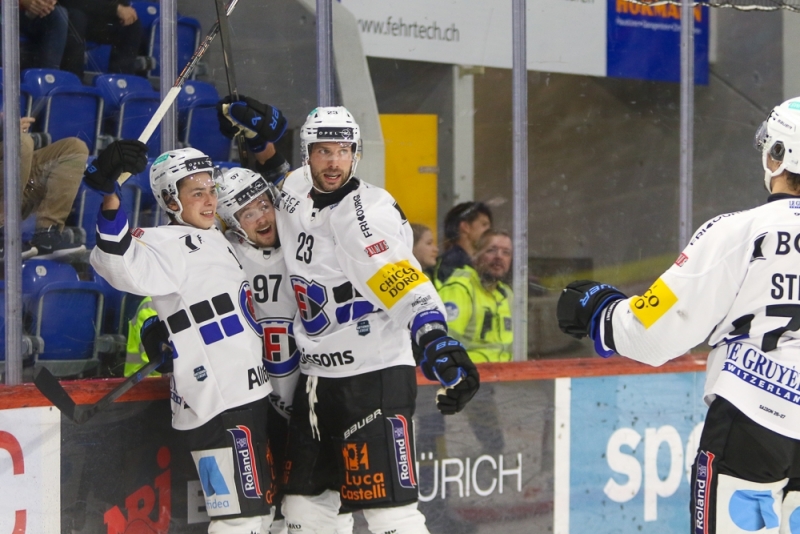 Photo hockey Suisse - National League -  : Kloten vs Fribourg - Fribourg revient sur le devant de la scène