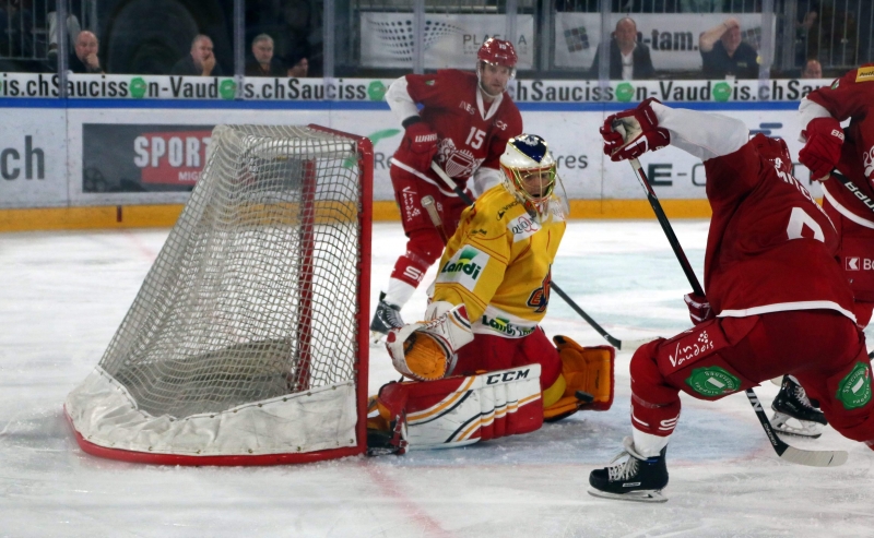 Photo hockey Suisse - National League -  : Lausanne vs Bienne - Lausanne cède à la maison