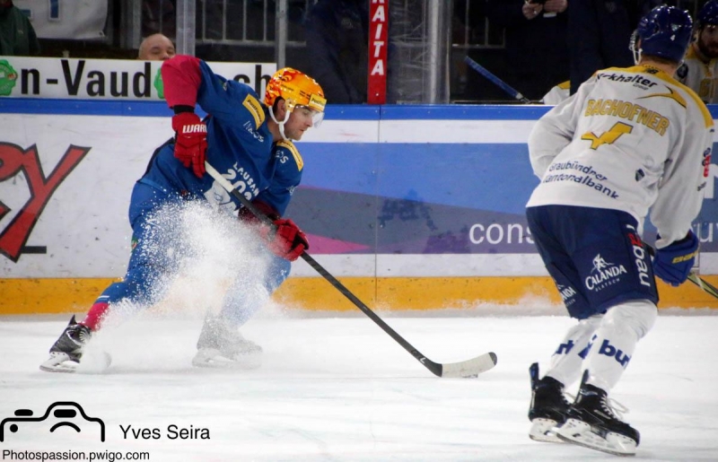Photo hockey Suisse - National League -  : Lausanne vs Davos - 5 à la maison