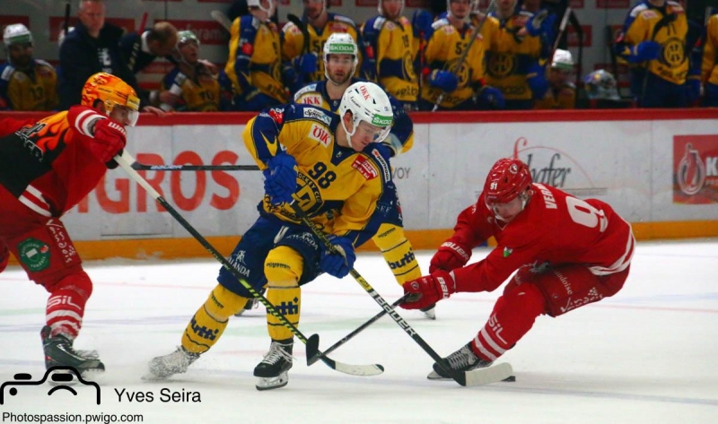 Photo hockey Suisse - National League - : Lausanne vs Davos - Davos gagne à l\ Photo hockey Suisse - National League - : Lausanne vs Davos - Davos gagne à l\