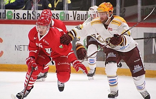 Photo hockey Suisse - National League - : Lausanne vs Genève - La bonne manière de Fehr Photo hockey Suisse - National League - : Lausanne vs Genève - La bonne manière de Fehr