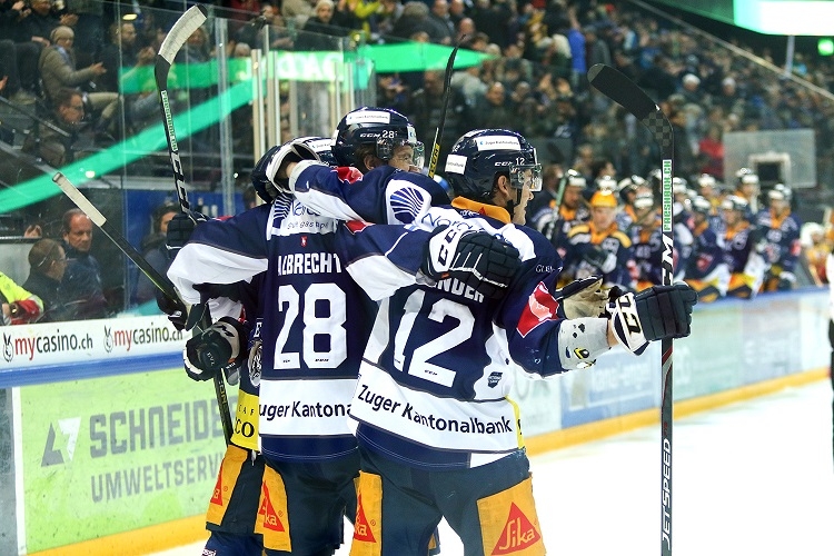 Photo hockey Suisse - National League -  : Zug vs Langnau - Zug conserve sa 1ère place