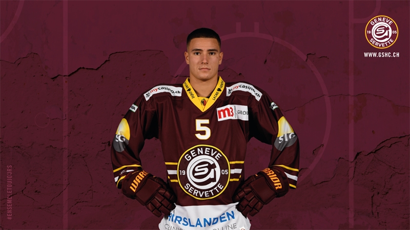 Photo hockey Suisse - National League - Suisse - National League : Genève (Genève-Servette HC) - Portrait : E. Guebey, le Grenat qui rêve des J.O Photo hockey Suisse - National League - Suisse - National League : Genève (Genève-Servette HC) - Portrait : E. Guebey, le Grenat qui rêve des J.O