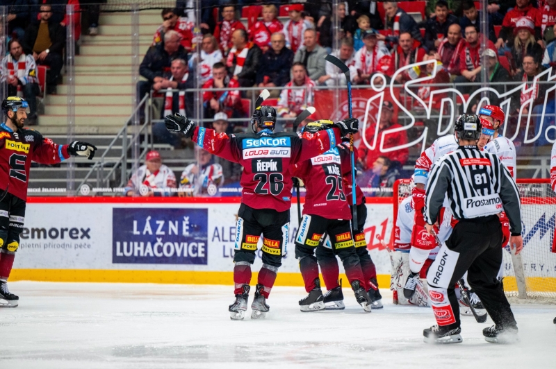 Photo hockey TELH - Tipsport Extraliga Ledního Hokeje - TELH - Tipsport Extraliga Ledního Hokeje - TELH : Les visiteurs en forme