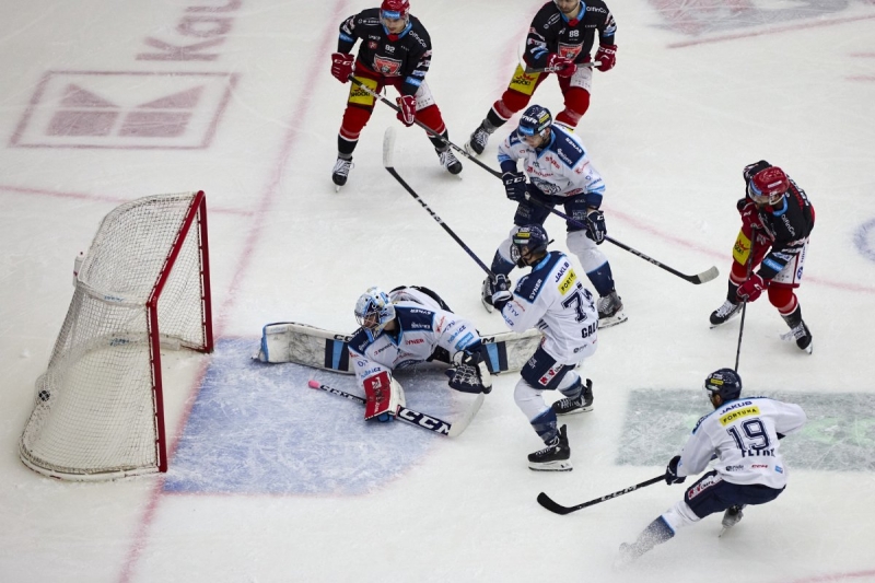 Photo hockey TELH - Tipsport Extraliga Ledního Hokeje - TELH - Tipsport Extraliga Ledního Hokeje - TELH : Coude à coude