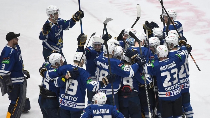 Photo hockey Tipsport Liga - Tipsport Liga - Tipos Extraliga : Sourire à domicile