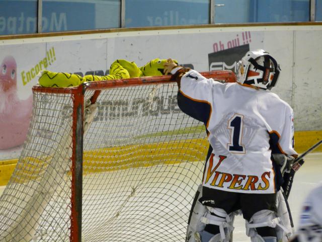 Les Poussins Vipers en action 