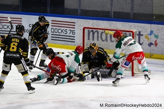 Retour gagnant pour Christophe Boivin et les Dragons