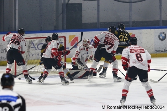 Rouen s’octroie le premier point.