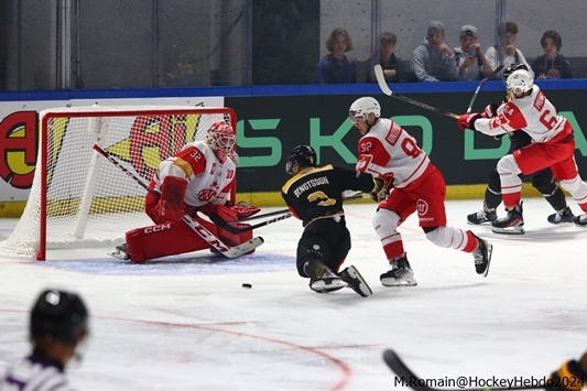 CHL : Des dragons surclassés.