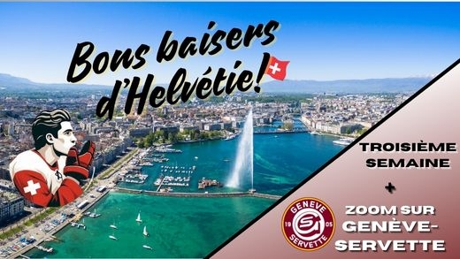 Troisième semaine 