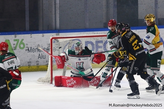 Rouen prend sa revanche sur Anglet.