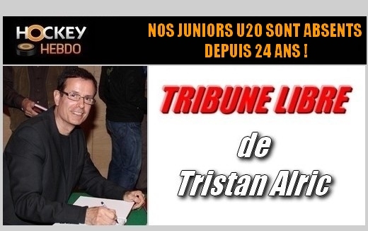 NOS JUNIORS U20 SONT ABSENTS DEPUIS 24 ANS !