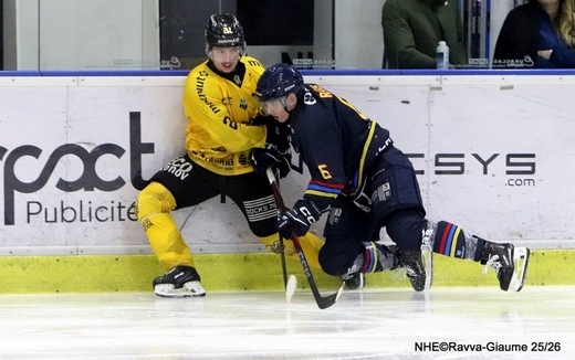 Les Aigles ont tenu tête au leader