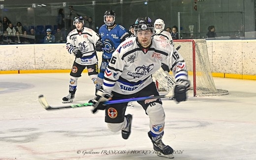 Le HCMP s’impose aux tirs au but sur la glace des Corsaires de Nantes