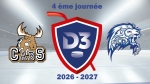 Division 3 : 4Ã¨me journÃ©e : Dammarie-les-Lys vs Compiègne