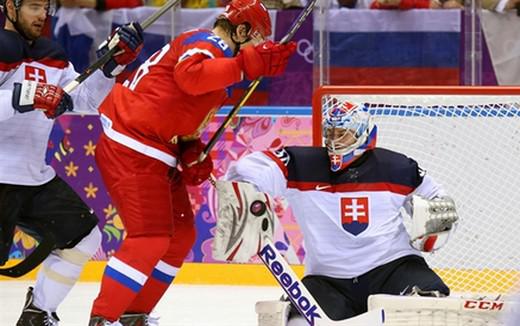 JO : Russie - Slovaquie : La Sbornaya poussive