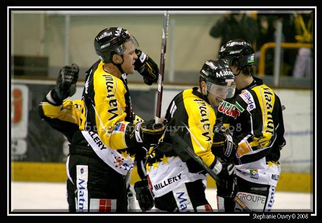 Photo hockey match Rouen - Angers  le 22/11/2008