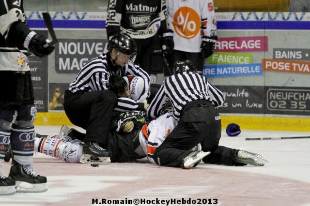 Photo hockey reportage La Rentrée du Dragon