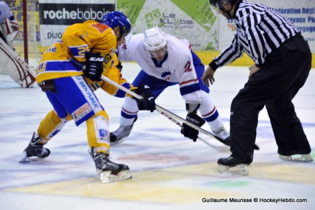 Photo hockey match France U20 - Dijon  le 29/08/2013