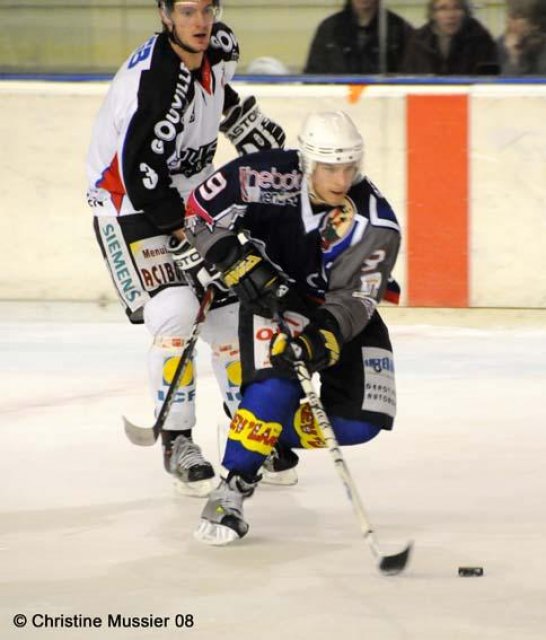 Photo hockey match Reims - Caen  le 22/11/2008