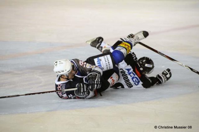 Photo hockey match Reims - Caen  le 22/11/2008