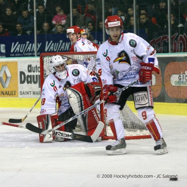 Photo hockey match Grenoble  - Morzine-Avoriaz le 25/11/2008