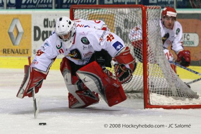 Photo hockey match Grenoble  - Morzine-Avoriaz le 25/11/2008