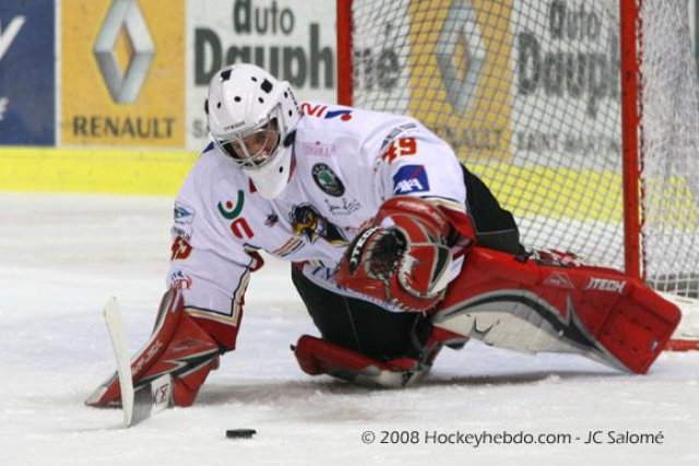 Photo hockey match Grenoble  - Morzine-Avoriaz le 25/11/2008