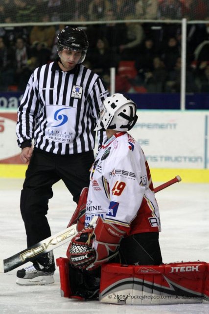 Photo hockey match Grenoble  - Morzine-Avoriaz le 25/11/2008