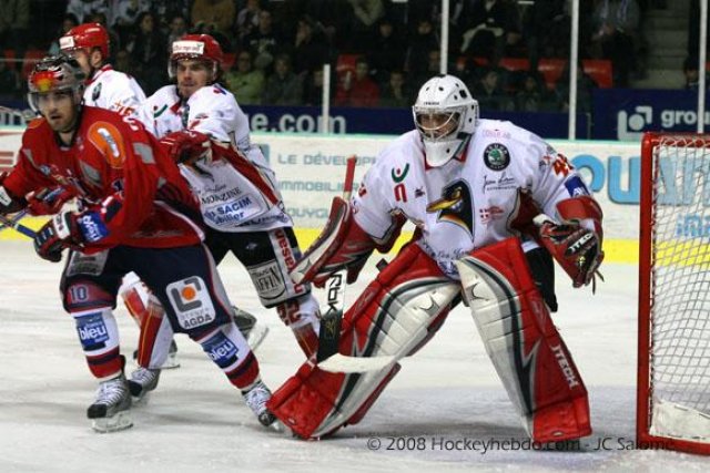 Photo hockey match Grenoble  - Morzine-Avoriaz le 25/11/2008