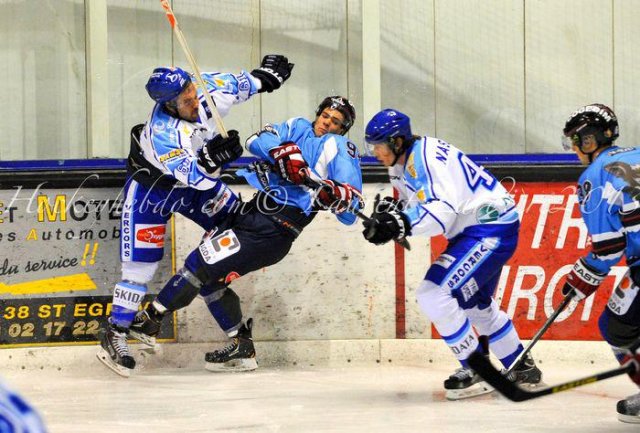 Photo hockey reportage Répétition générale avant le championnat