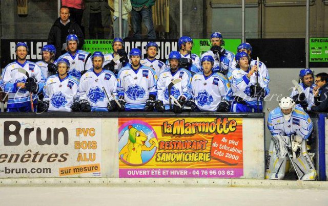 Photo hockey reportage Répétition générale avant le championnat