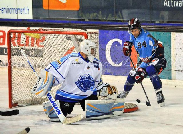 Photo hockey reportage Répétition générale avant le championnat