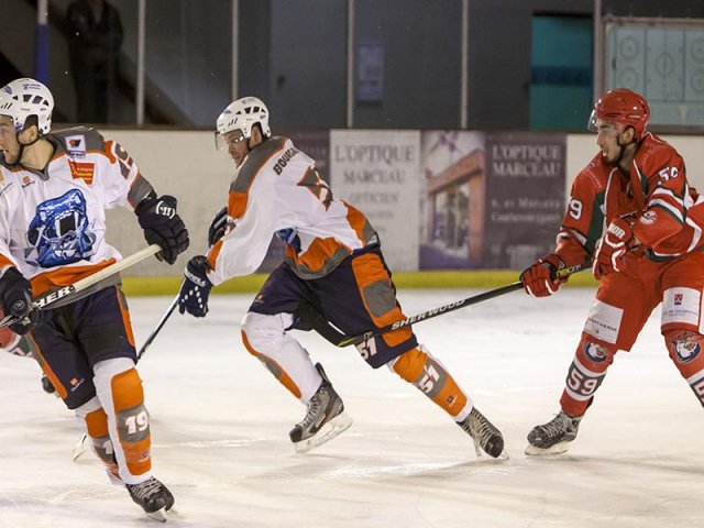 Photo hockey match Courbevoie  - Montpellier  le 07/09/2013