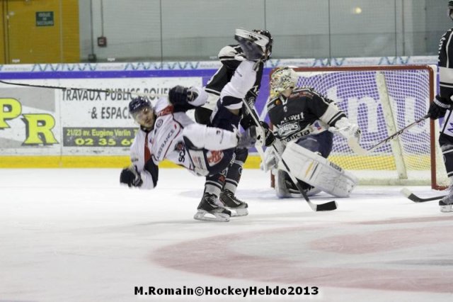Photo hockey match Rouen - Angers  le 10/09/2013