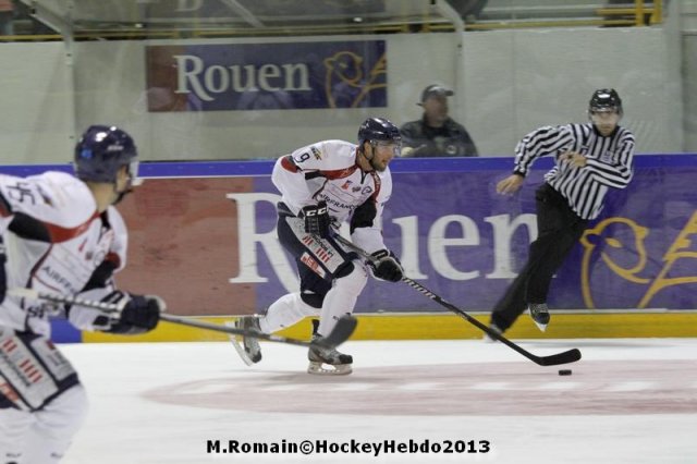 Photo hockey match Rouen - Angers  le 10/09/2013