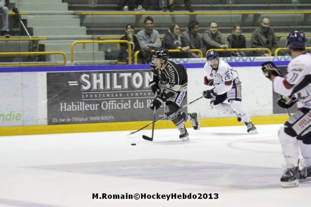Photo hockey match Rouen - Angers  le 10/09/2013