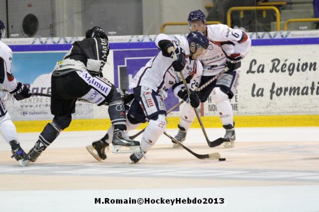 Photo hockey match Rouen - Angers  le 10/09/2013