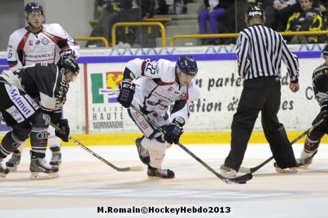 Photo hockey match Rouen - Angers  le 10/09/2013