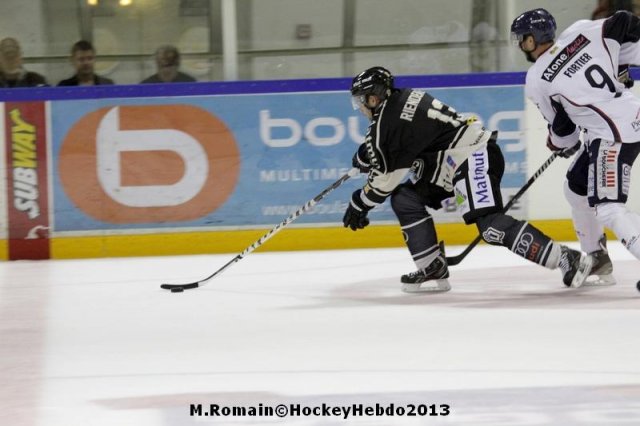 Photo hockey match Rouen - Angers  le 10/09/2013