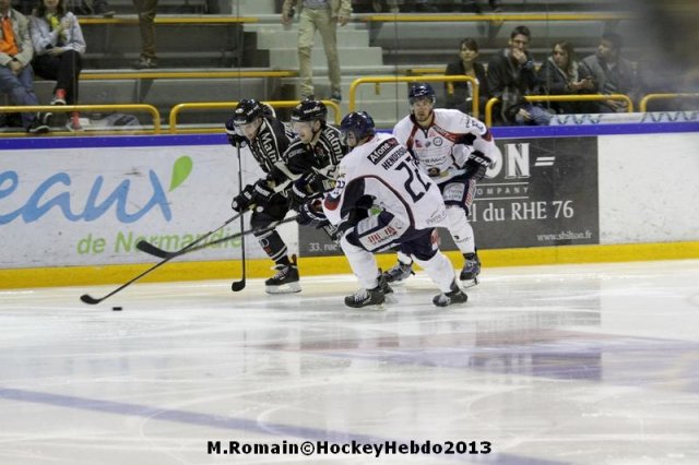 Photo hockey match Rouen - Angers  le 10/09/2013