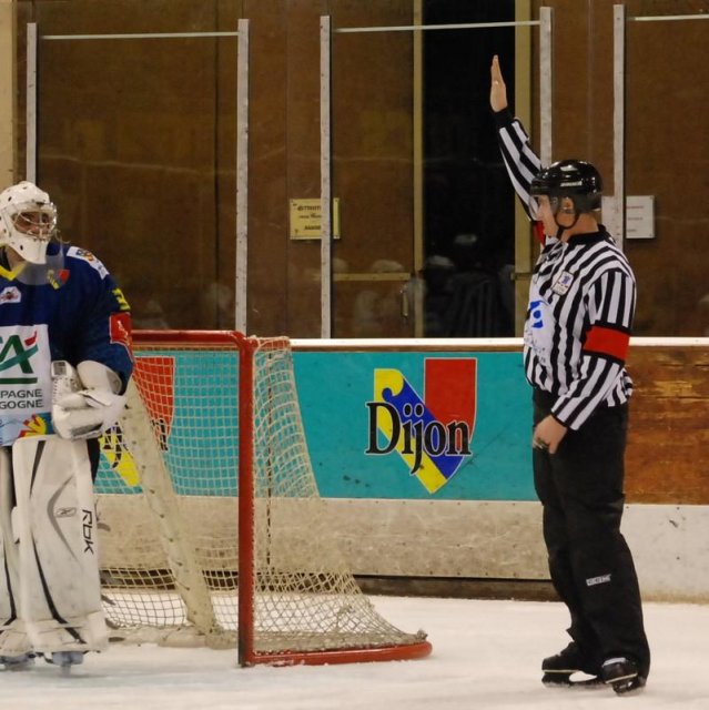 Photo hockey match Dijon  - Briançon  le 25/11/2008