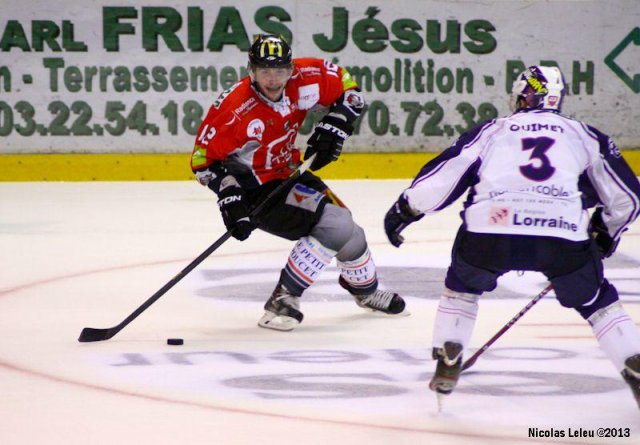 Photo hockey match Amiens  - Epinal  le 10/09/2013