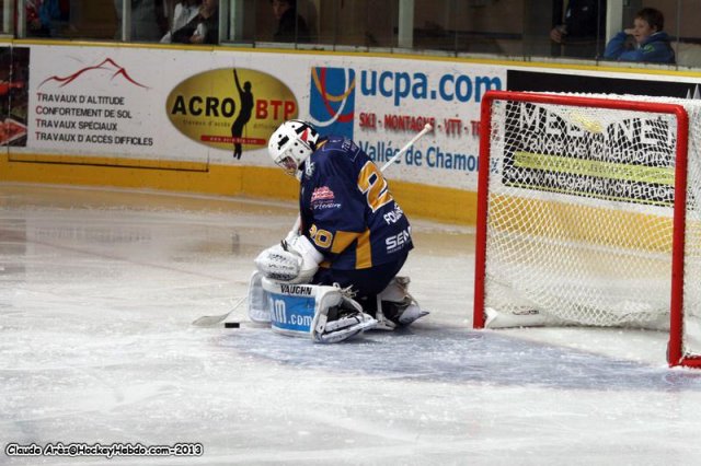 Photo hockey match Chamonix  - Angers  le 14/09/2013