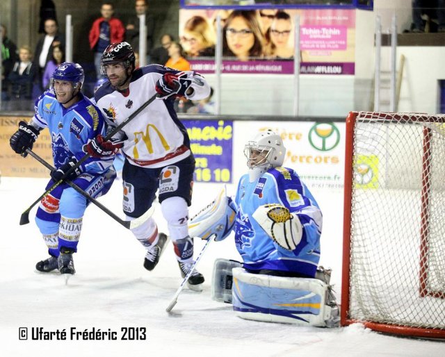 Photo hockey match Villard-de-Lans - Grenoble  le 14/09/2013