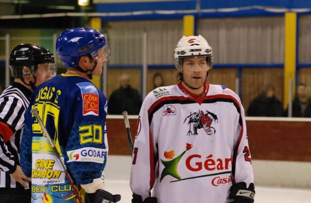 Photo hockey match Dijon  - Briançon  le 25/11/2008